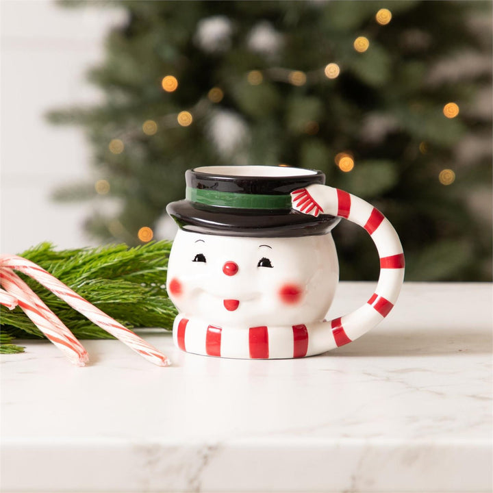 Vintage Jolly Snowman Mug