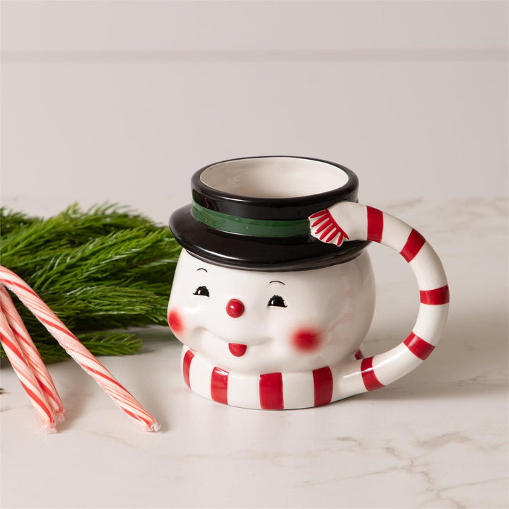 Vintage Jolly Snowman Mug