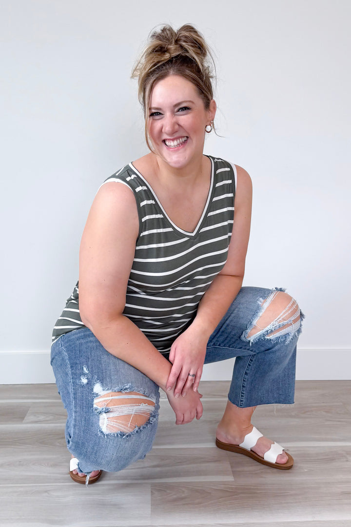 Sunshine Splendor Tank Curvy