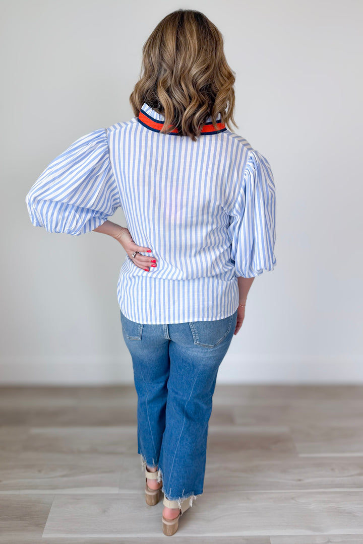 Simple Statement Blouse