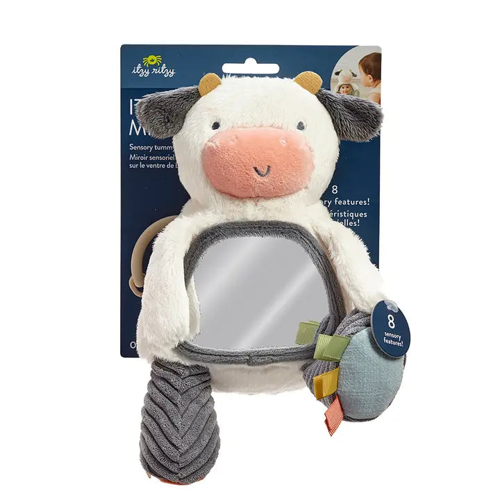 Carmen the Cow Mirror Travel /Tummy Time Toy