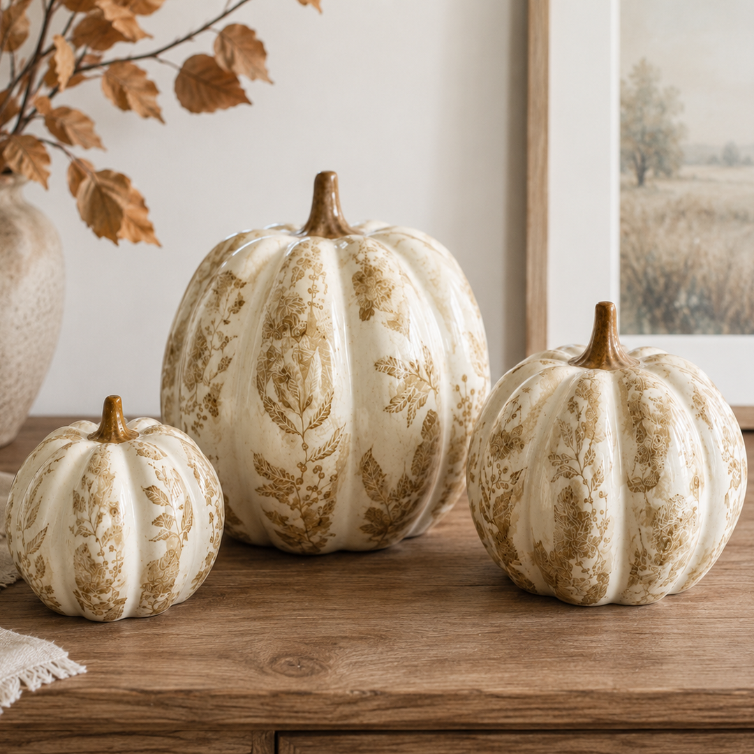 Beige Heirloom Pumpkin