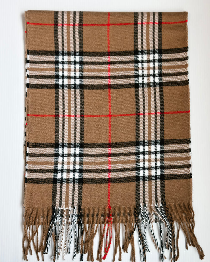 Fringed Cashmere Feel Scarf (save for next year)