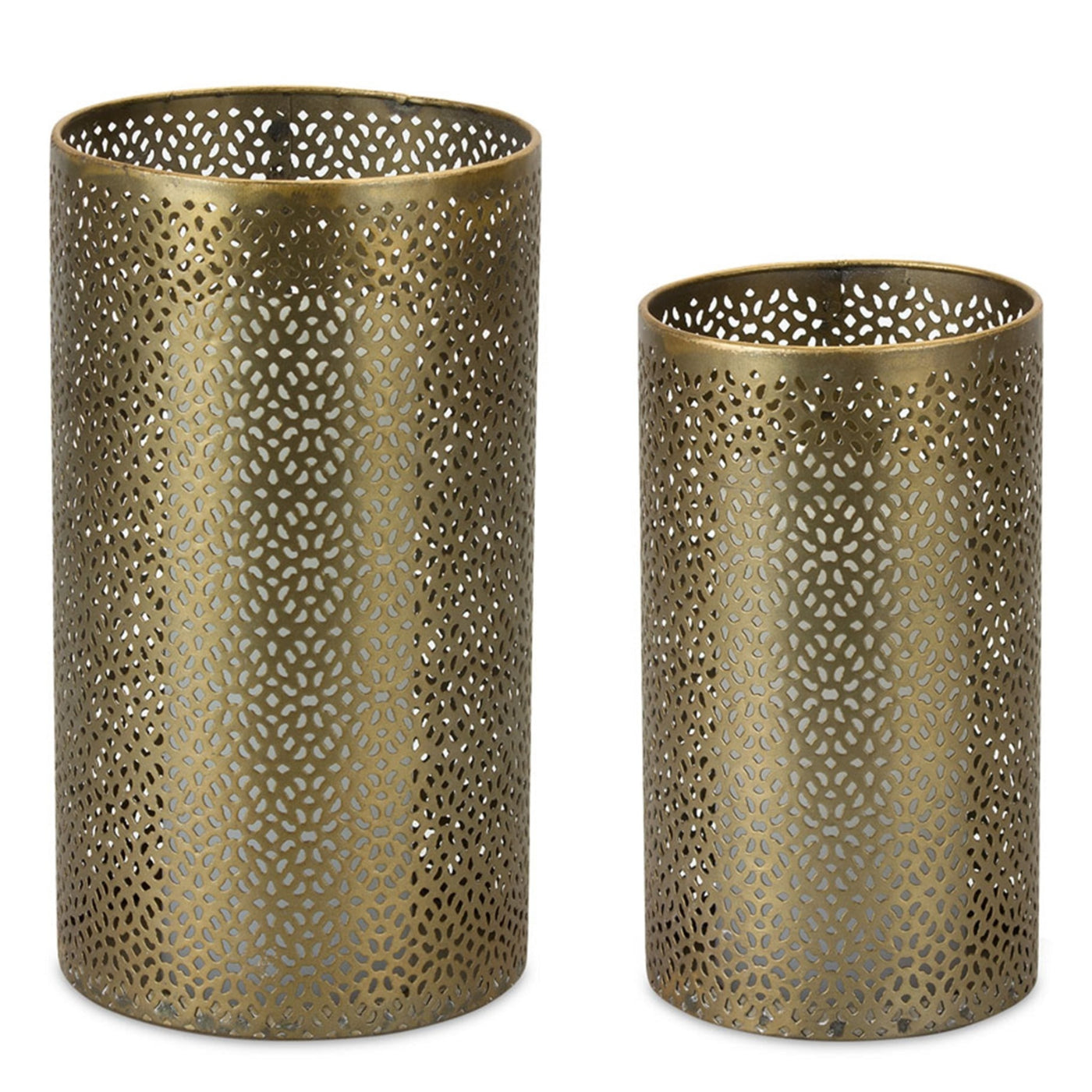 Gold Ambiance Candle Holder
