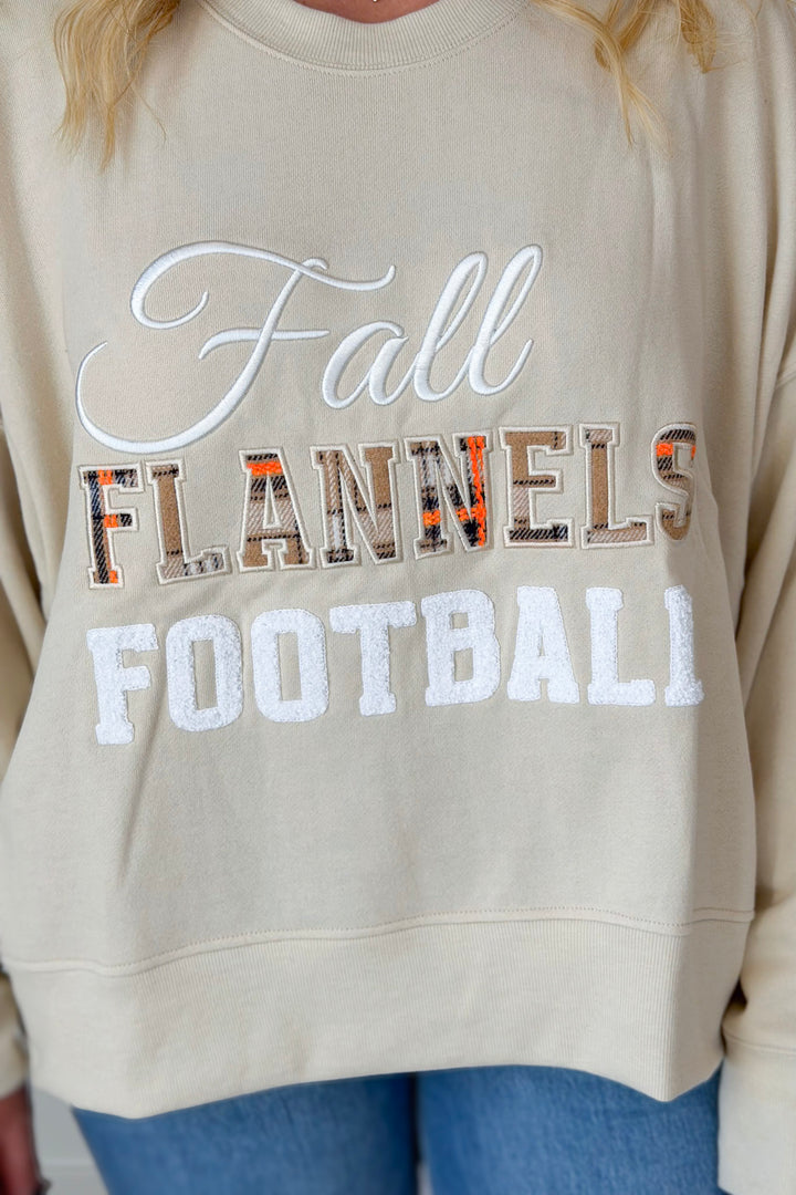 Fall, Flannels, Football Sweatshirt