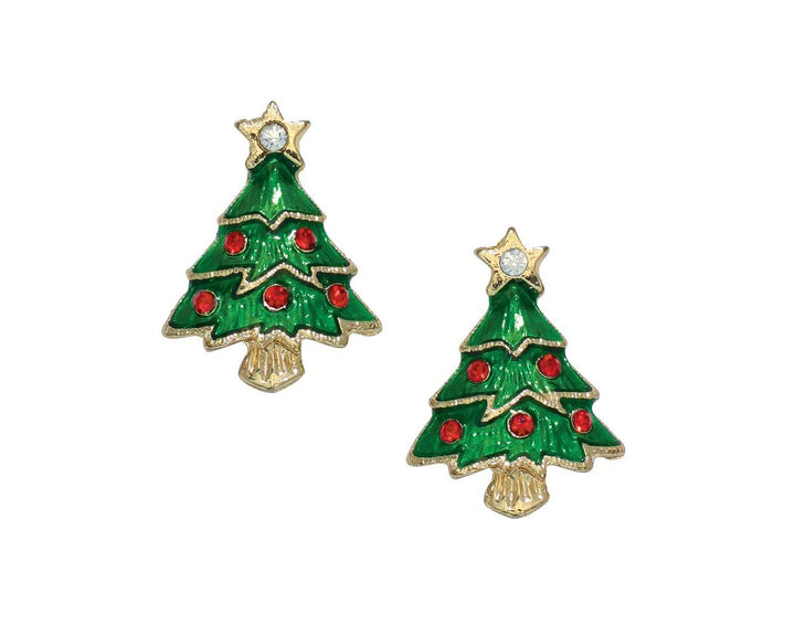 Christmas Tree Earrings