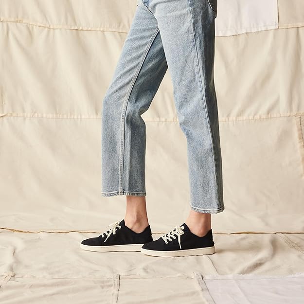 Olukai Pehuea Li Black/White Sand Women's Sneaker