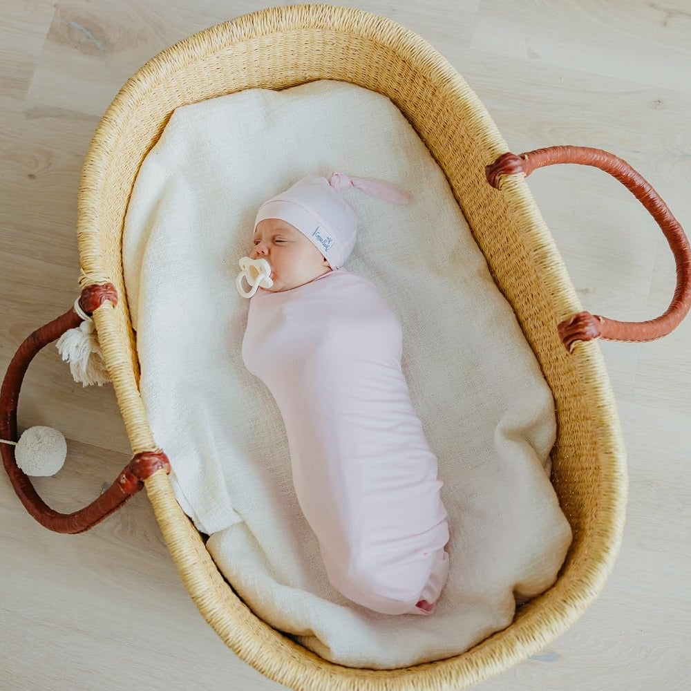 Blossom Knit Swaddle Blanket
