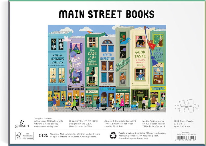 Main Street Books Puzzle