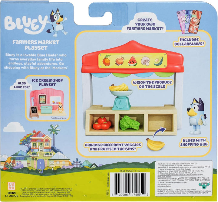 Bluey Farmer's Market Playset