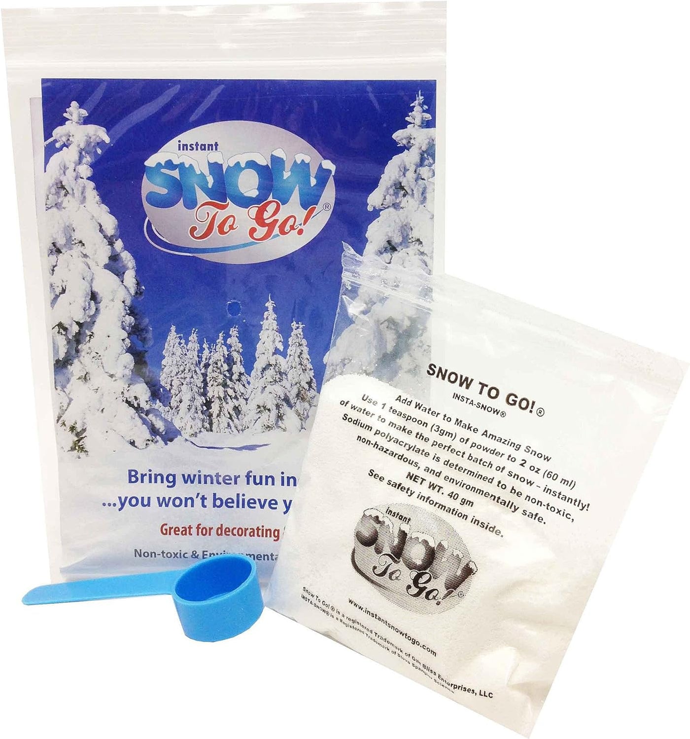 Snow To Go Poly Pack