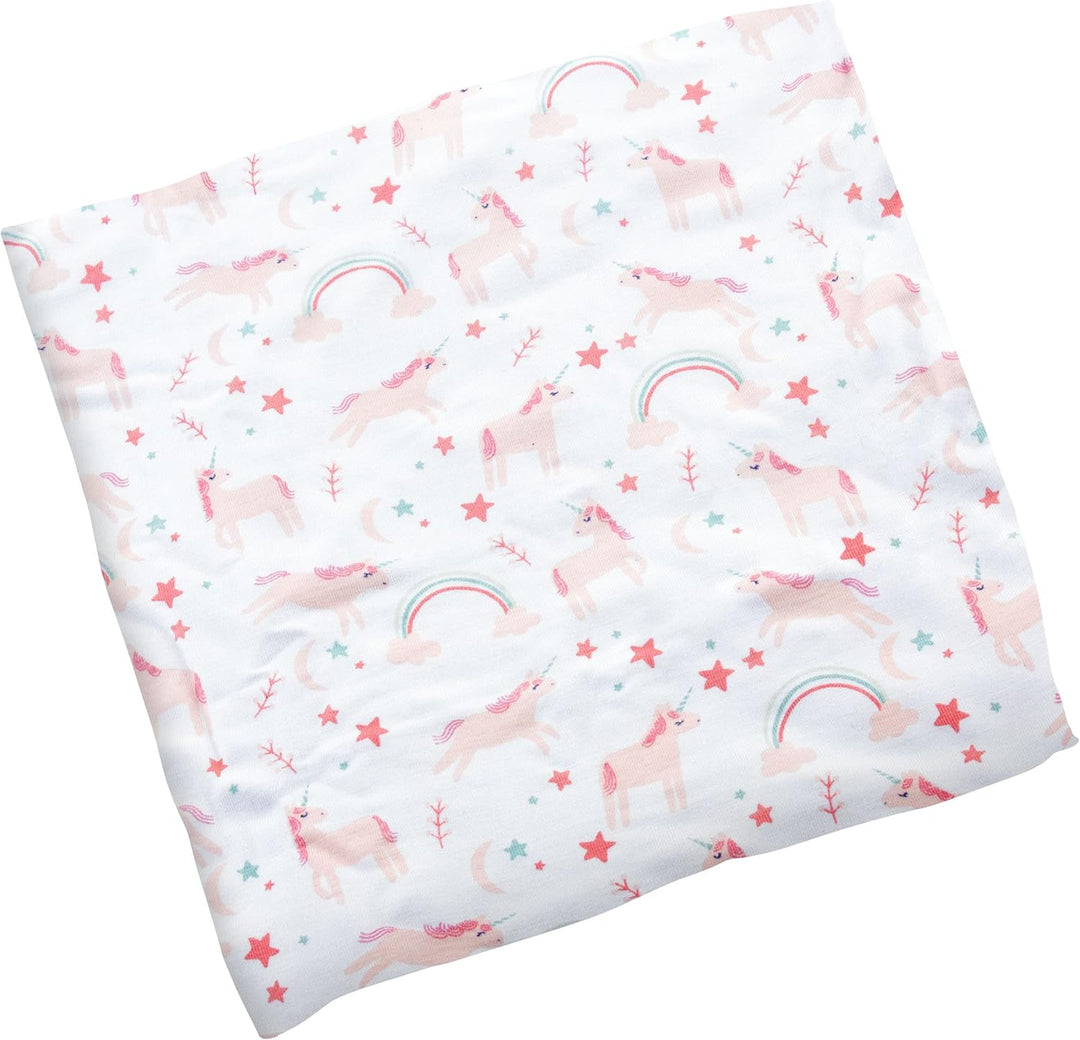 Unicorn Bamboo Blanket & Beanie Set