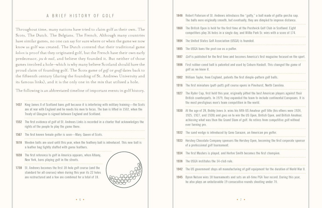 Ultimate Golf Journal