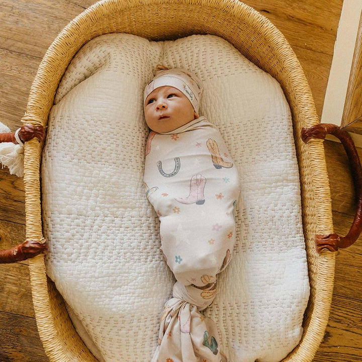 Cheyenne Knit Swaddle Blanket