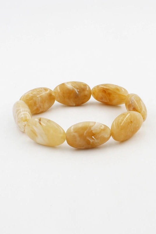 Marble Beaded Bracelet