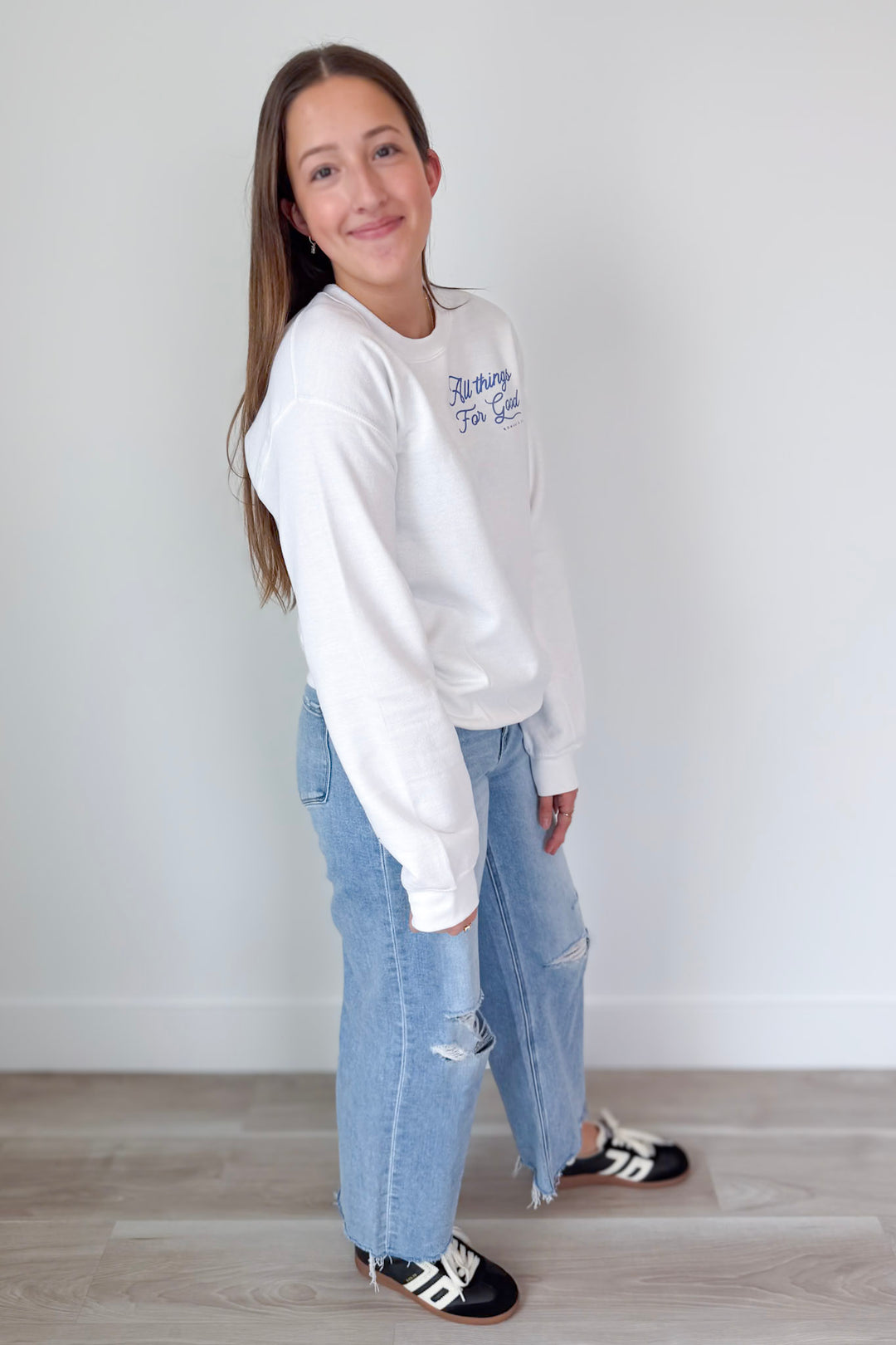 All Things For Good Sweatshirt