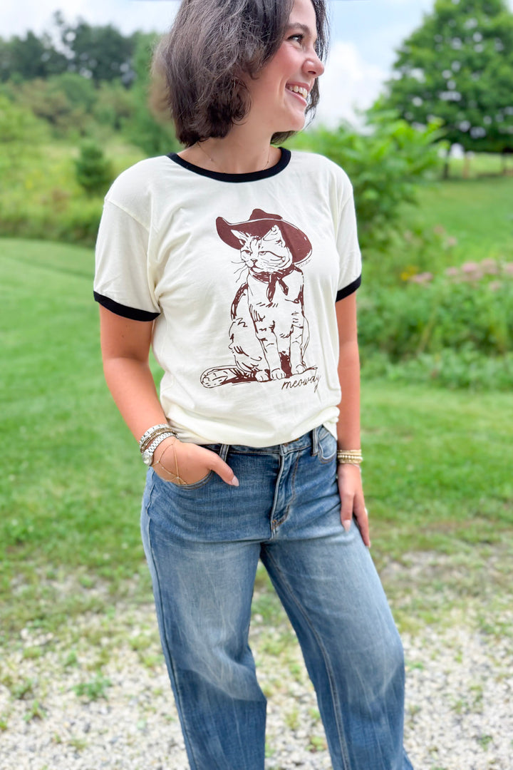 Meowdy Tee