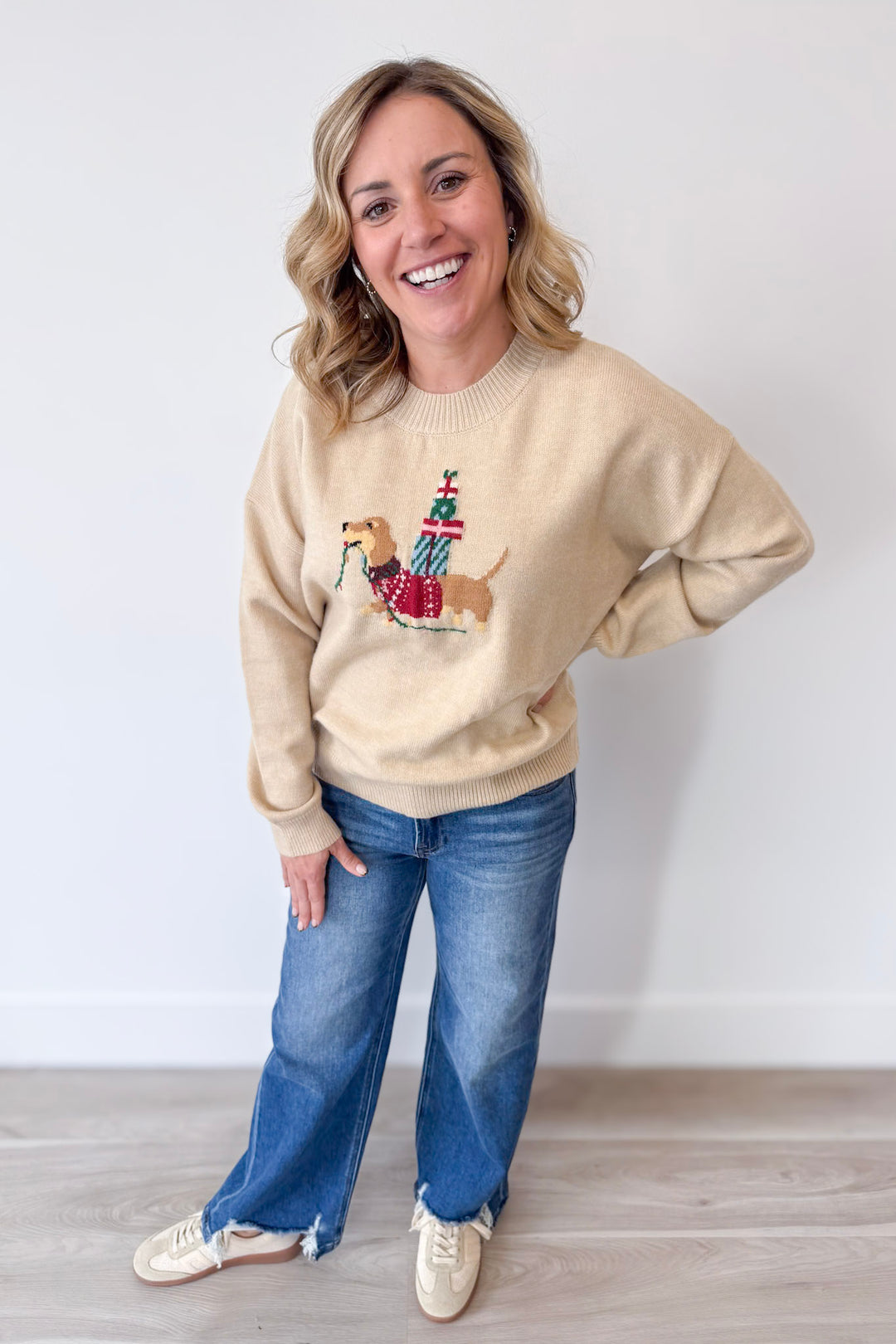 Jolly Dachshund Sweater