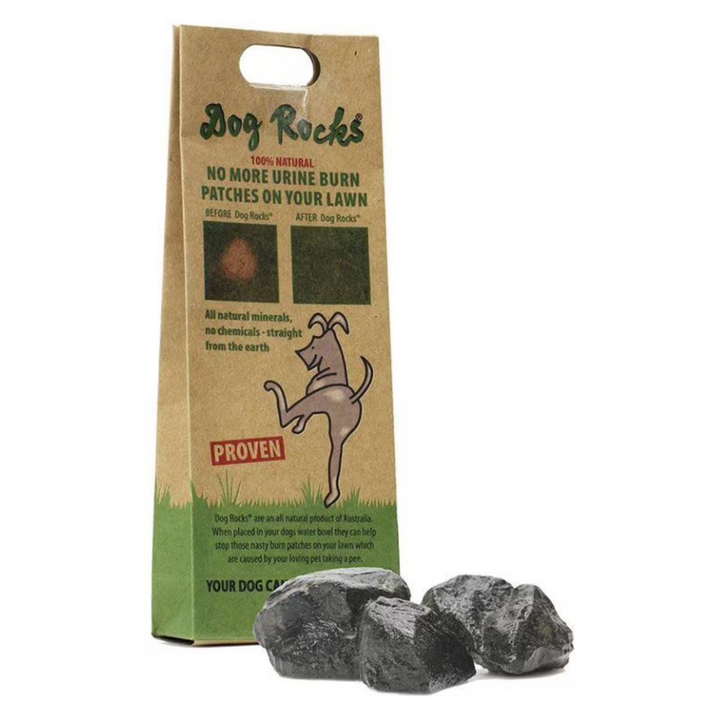 Dog Rocks Grass Burn Prevention