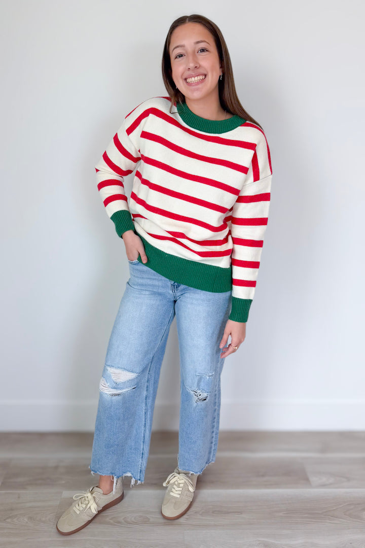 Merry Hearts Sweater