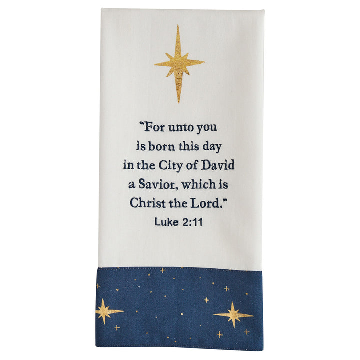 Away in a Manger Dishtowel