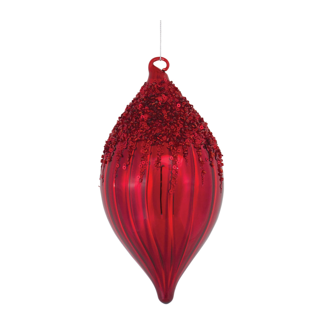 Red Glass Ornament