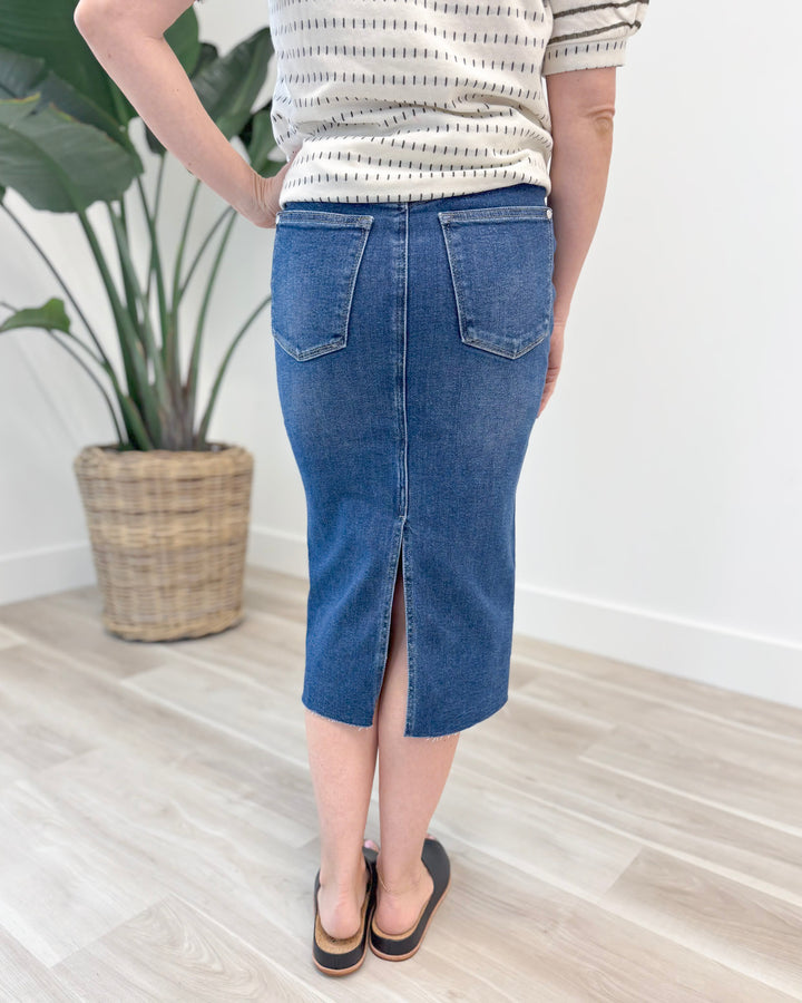 Judy Blue Next Chapter Skirt Curvy