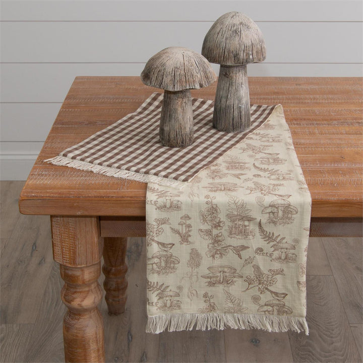 Woodland Fall Fringed Table Runner