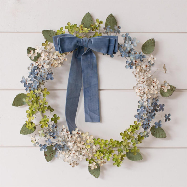 Blue Velvet Ribbon Bows