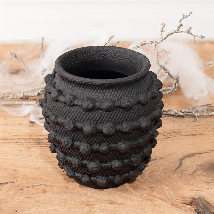 Black Knotted Vase