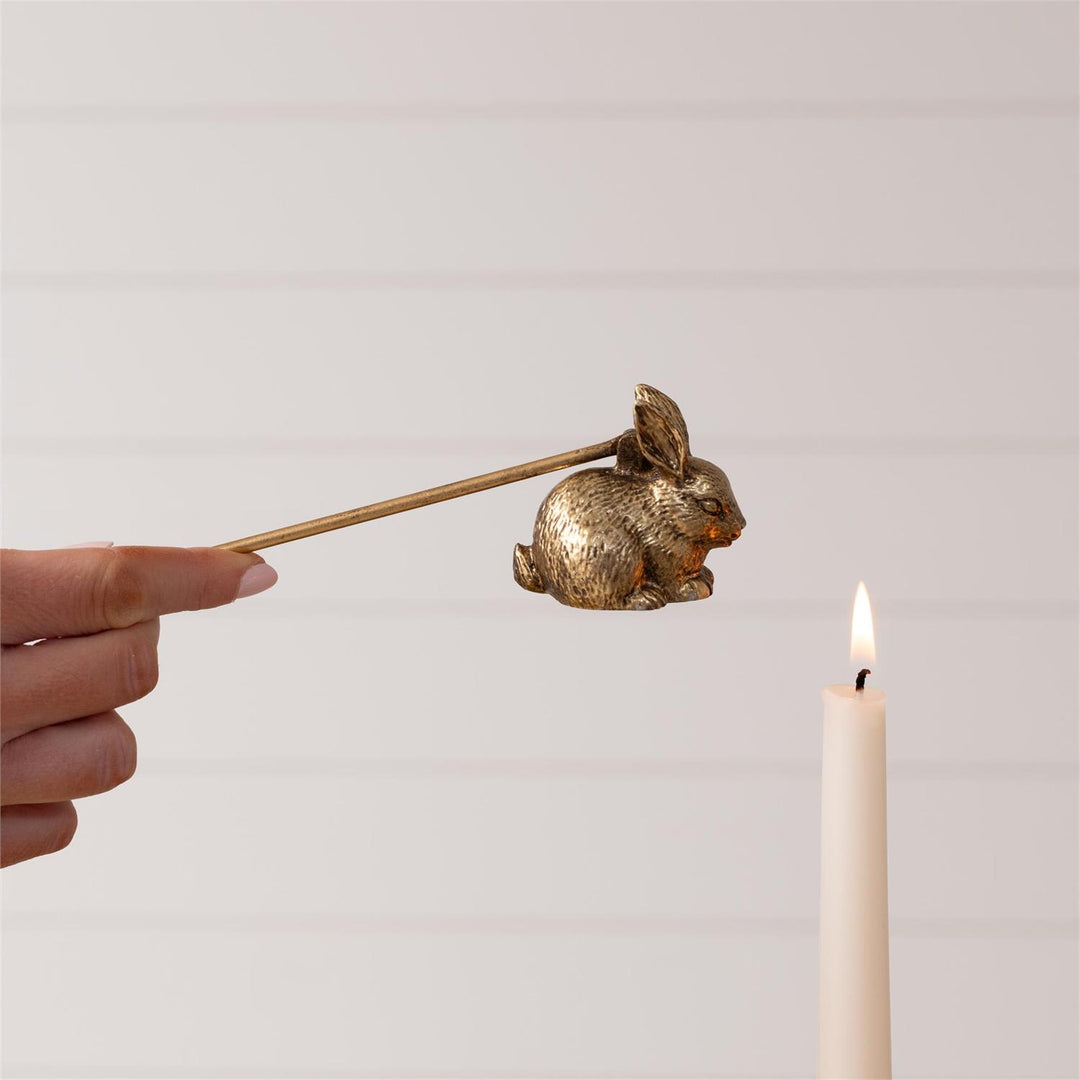 Gold Rabbit Candle Snuffer