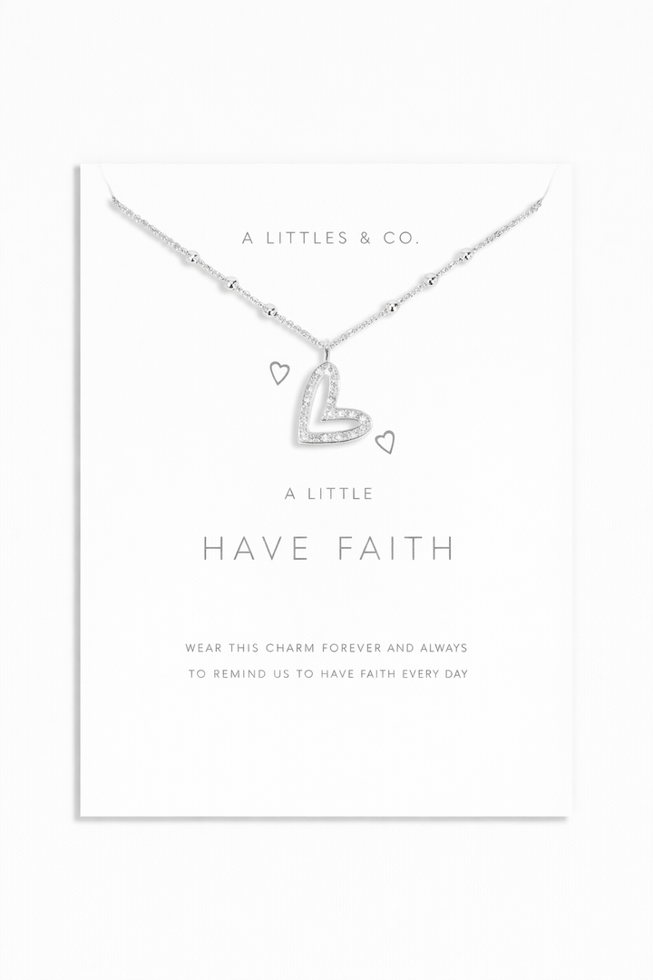 A Little Have Faith Necklace