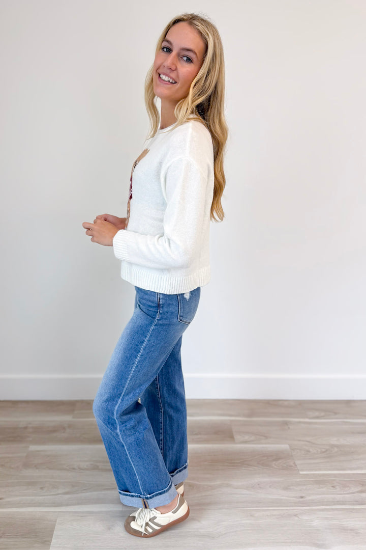 Football Teddy Sweater