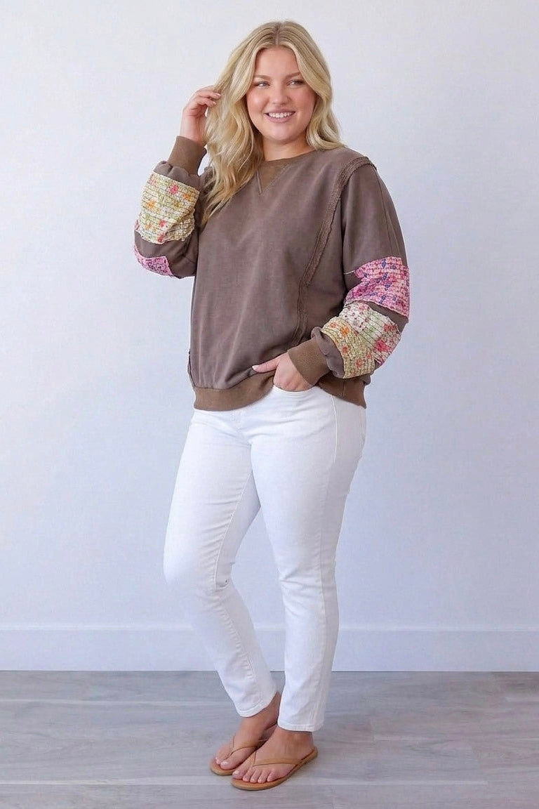 Cottage Bloom Pullover