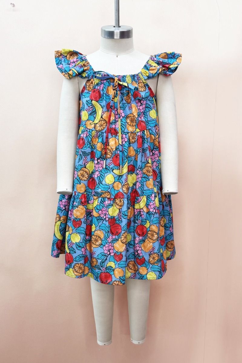 Kids Fruit Midi Dress