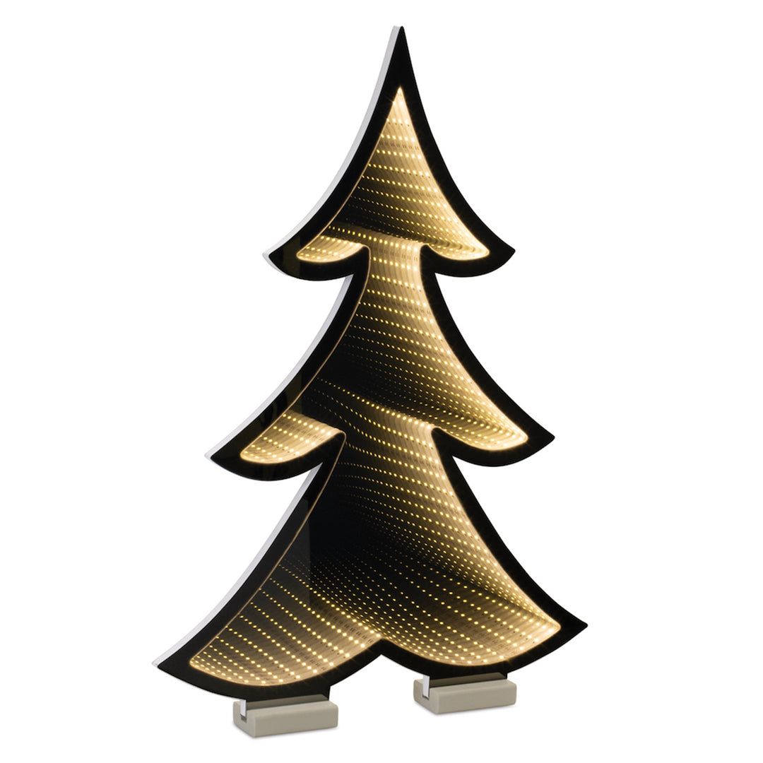 Evergreen Tree Lighted Infinity Mirror