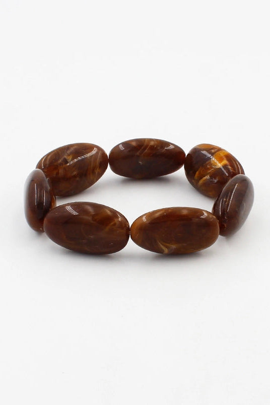 Marble Beaded Bracelet