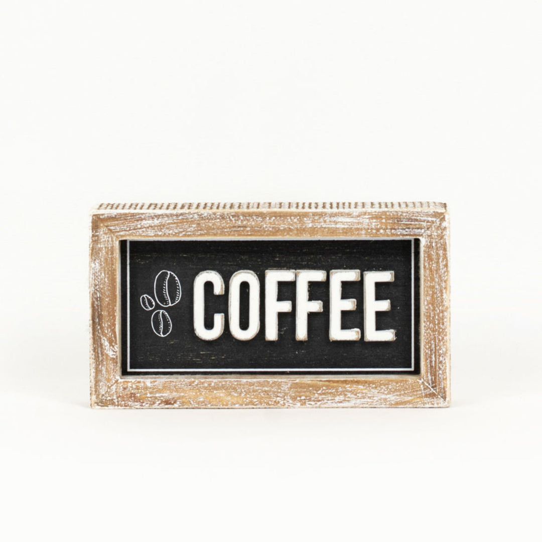 Fresh Coffee Reversible Sign