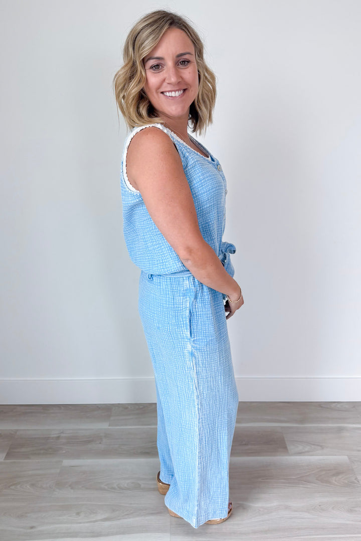 Somewhere Sunny Jumpsuit