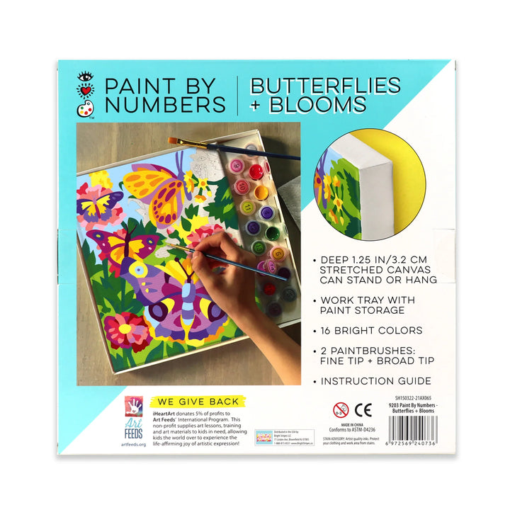 Butterflies & Blooms Paint by Numbers