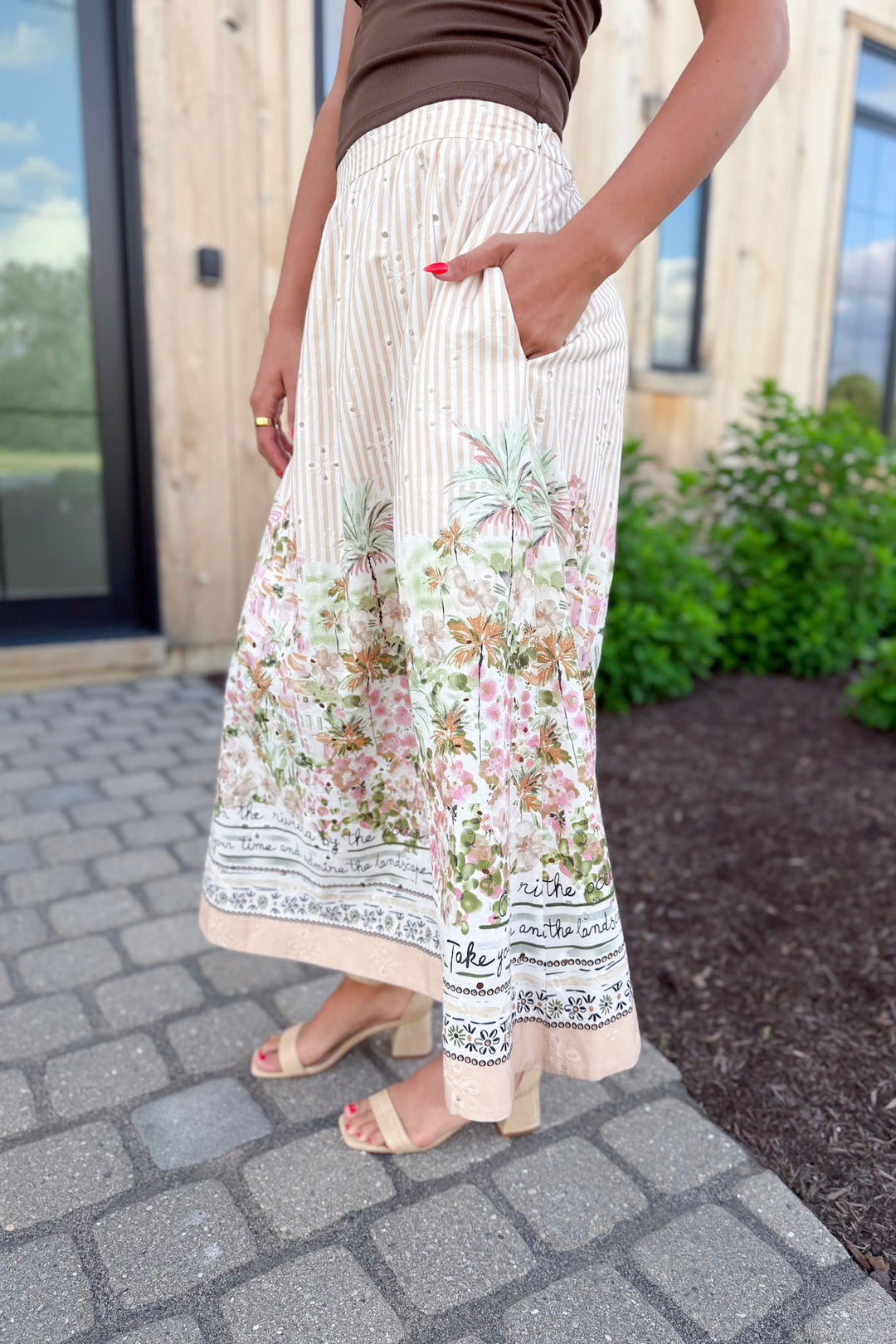 Admire The Landscape Skirt