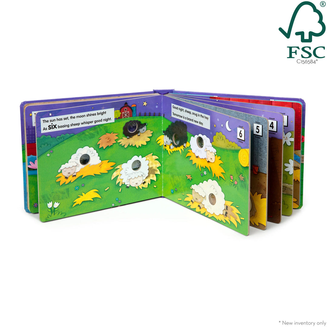 Goodnight Animals Poke A Dot Book