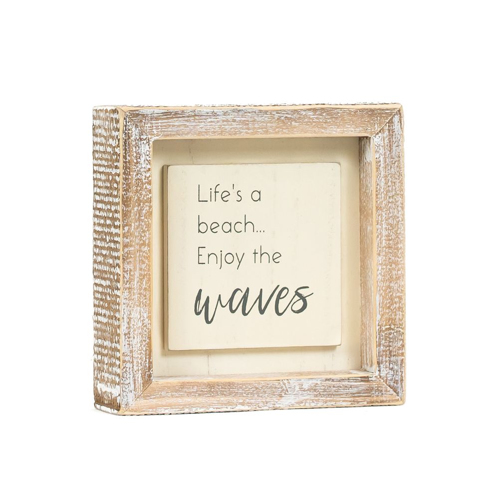 Enjoy The Waves Sign