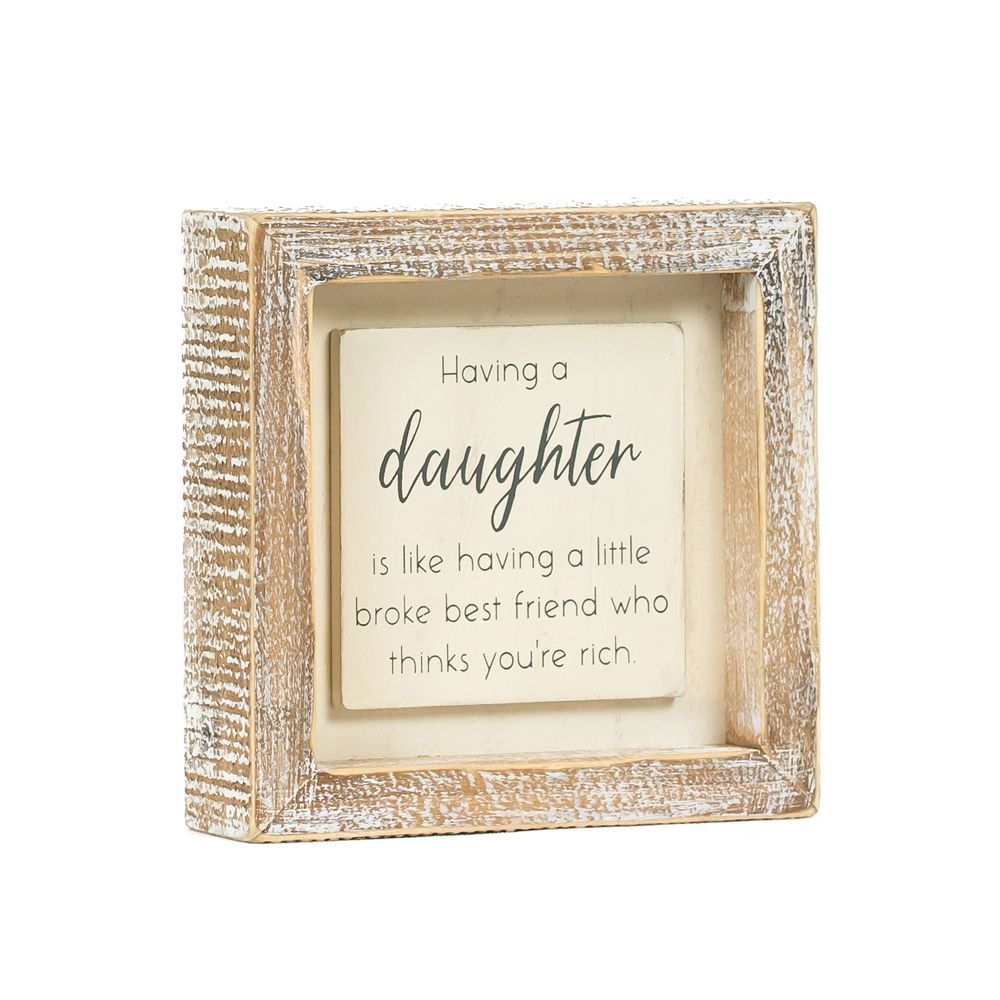 Having A Daughter Sign