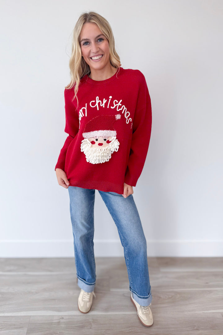 Merry Christmas Santa Sweater