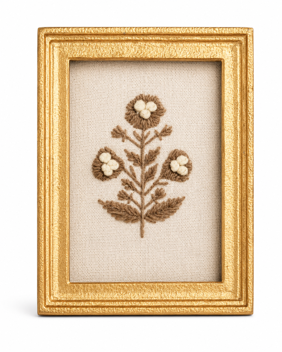 Gold Framed Flower