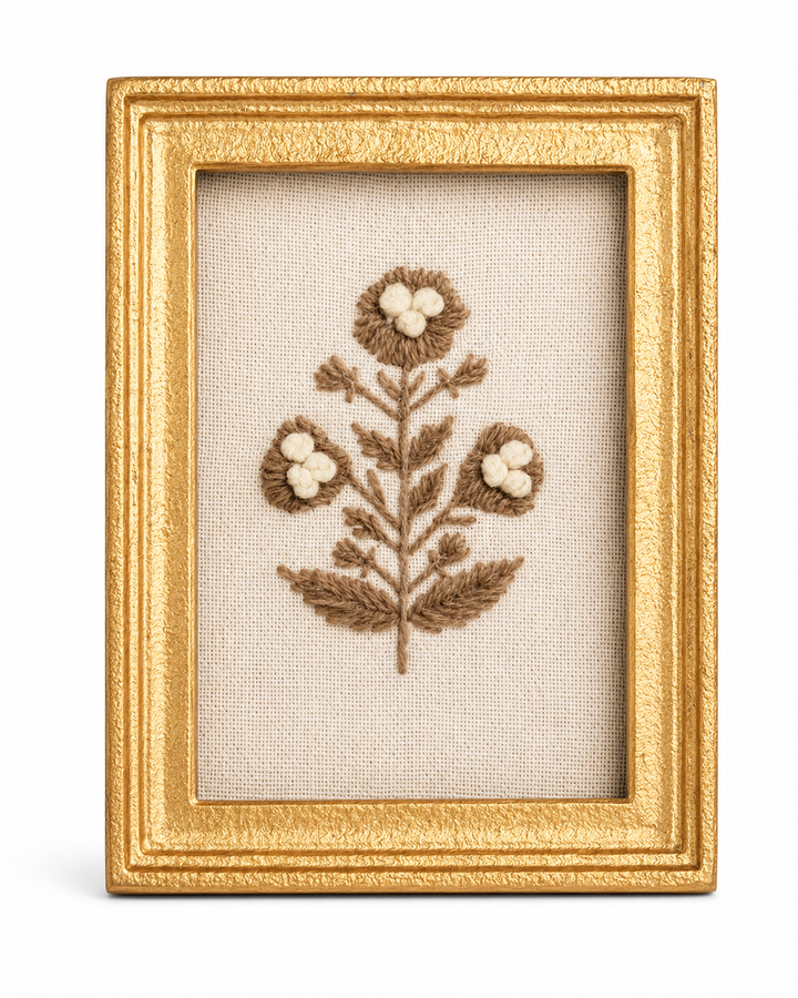 Gold Framed Flower