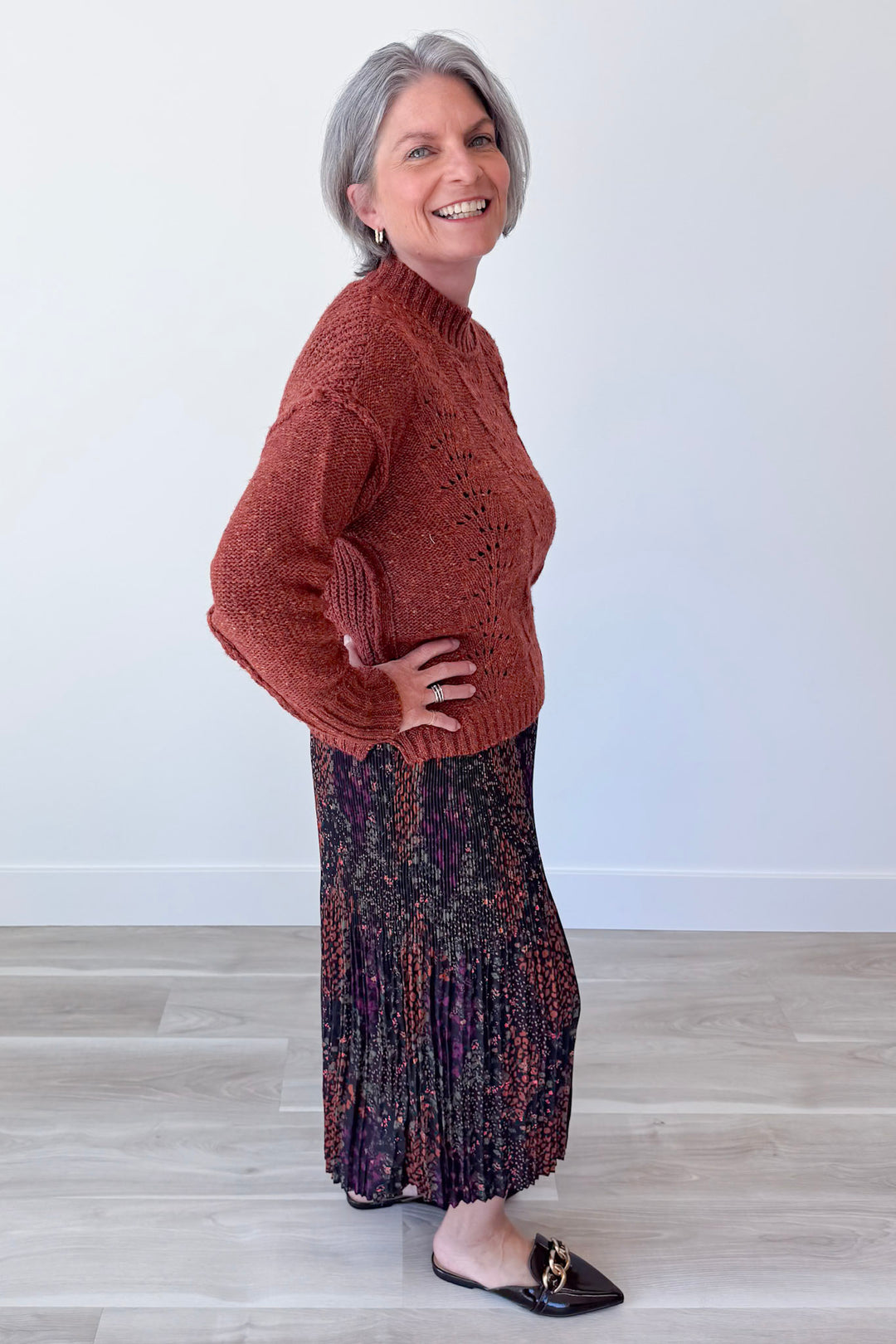 Autumn Skies Sweater