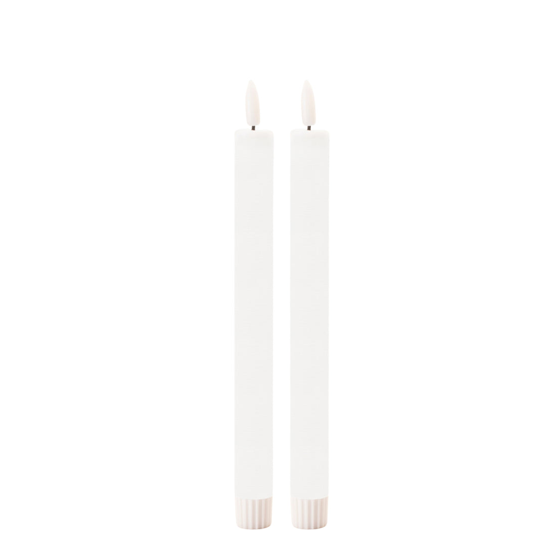 White Taper Candle