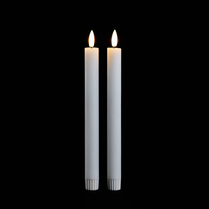 White Taper Candle